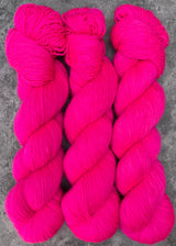 Hand dyed merino yarn
