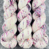 Hand dyed merino yarn