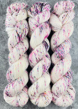 Hand dyed merino yarn