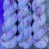 Hand dyed merino yarn