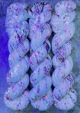 Hand dyed merino yarn