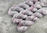 Hand dyed merino yarn
