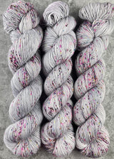 Hand dyed merino yarn