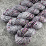 Hand dyed merino yarn