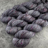 Hand dyed merino yarn