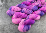 Hand dyed merino yarn