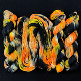 Hand dyed merino yarn