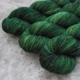 Hand dyed merino yarn
