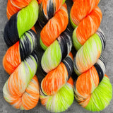 Hand dyed merino yarn