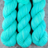Hand dyed merino yarn