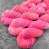 Hand dyed merino yarn
