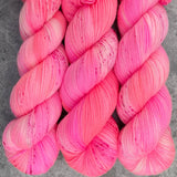 Hand dyed merino yarn