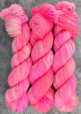 Hand dyed merino yarn