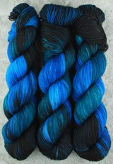 Hand dyed merino yarn