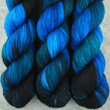 Hand dyed merino yarn