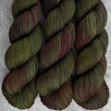 Hand dyed merino yarn