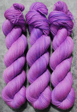 Hand dyed merino yarn