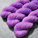 Hand dyed merino yarn