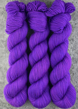 Hand dyed merino yarn