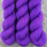 Hand dyed merino yarn