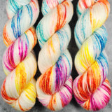 Hand dyed merino yarn