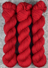 Hand dyed merino yarn