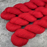 Hand dyed merino yarn