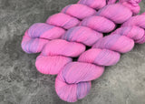 Hand dyed merino yarn