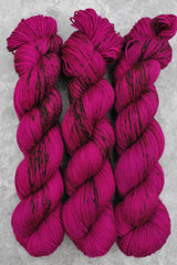Hand dyed merino yarn