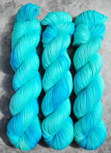 Hand dyed merino yarn