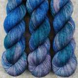 Hand dyed merino yarn