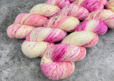 Hand dyed merino yarn