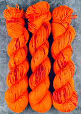 Hand dyed merino yarn