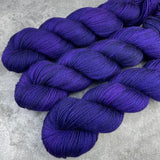 Hand dyed merino yarn