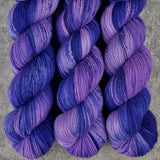 Hand dyed merino yarn