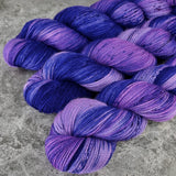 Hand dyed merino yarn