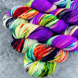 Hand dyed merino yarn