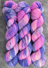 Hand dyed merino yarn