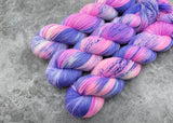 Hand dyed merino yarn