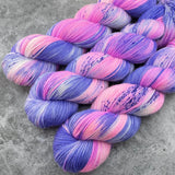 Hand dyed merino yarn