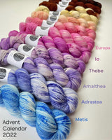 Advent Calendar 2026 | 24×20 g Merino Sock Neon Sprinkles | Pre-order