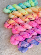 Summer Fade | 6×100 g Merino Sock High Twist