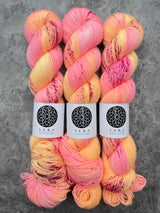 Peach | Merino Sock High Twist