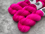 Pink Highlighter | Merino Sock High Twist