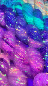 Summer Fade | 6×100 g Merino Fluff Neon Sprinkles
