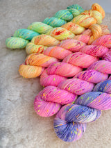 Summer Fade | 6×100 g Merino DK Neon Sprinkles