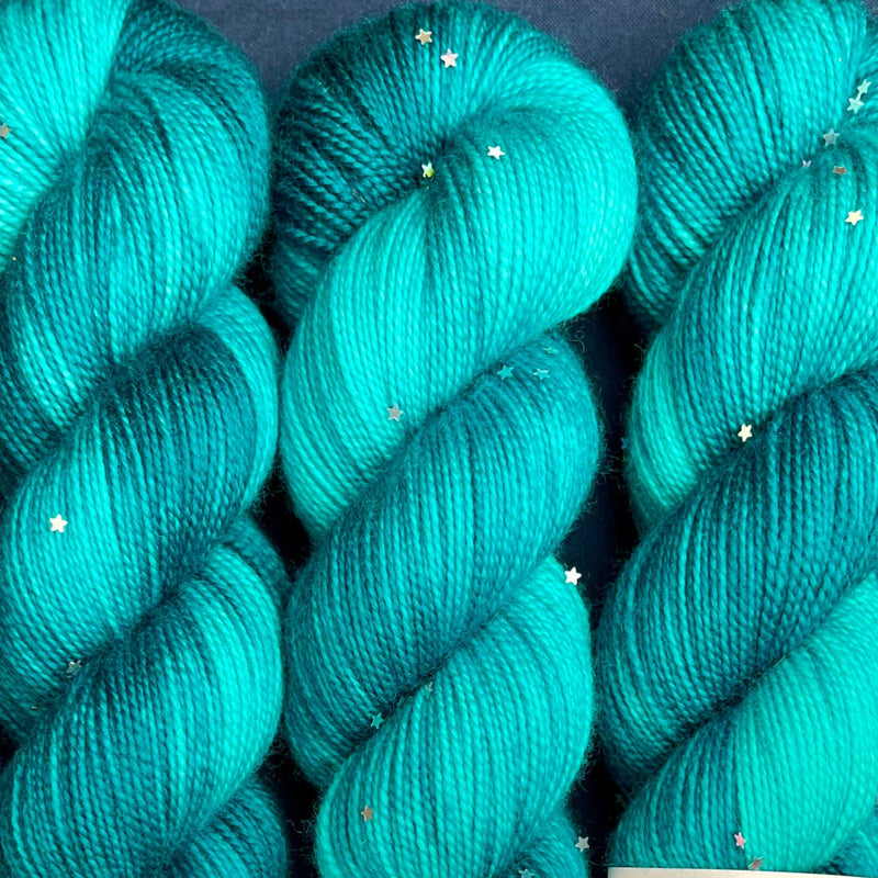 Teal Heaven | Merino Sock High Twist