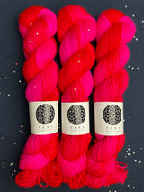 Pomegranate | Merino Sock High Twist