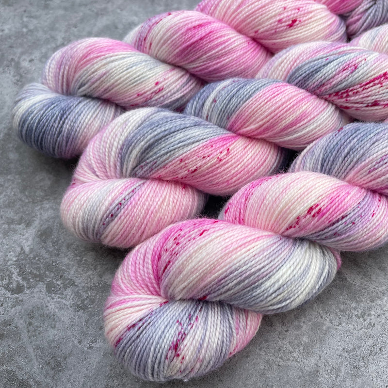 Cherry Blossom | Merino Sock High Twist