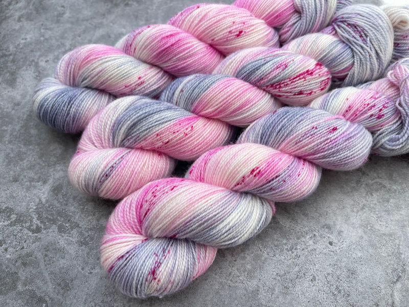 Cherry Blossom | Merino Sock High Twist